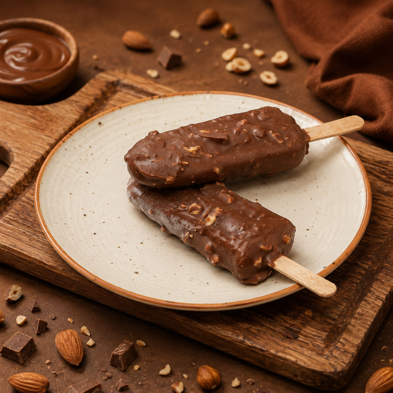 Choco Bar Ice Cream Pops